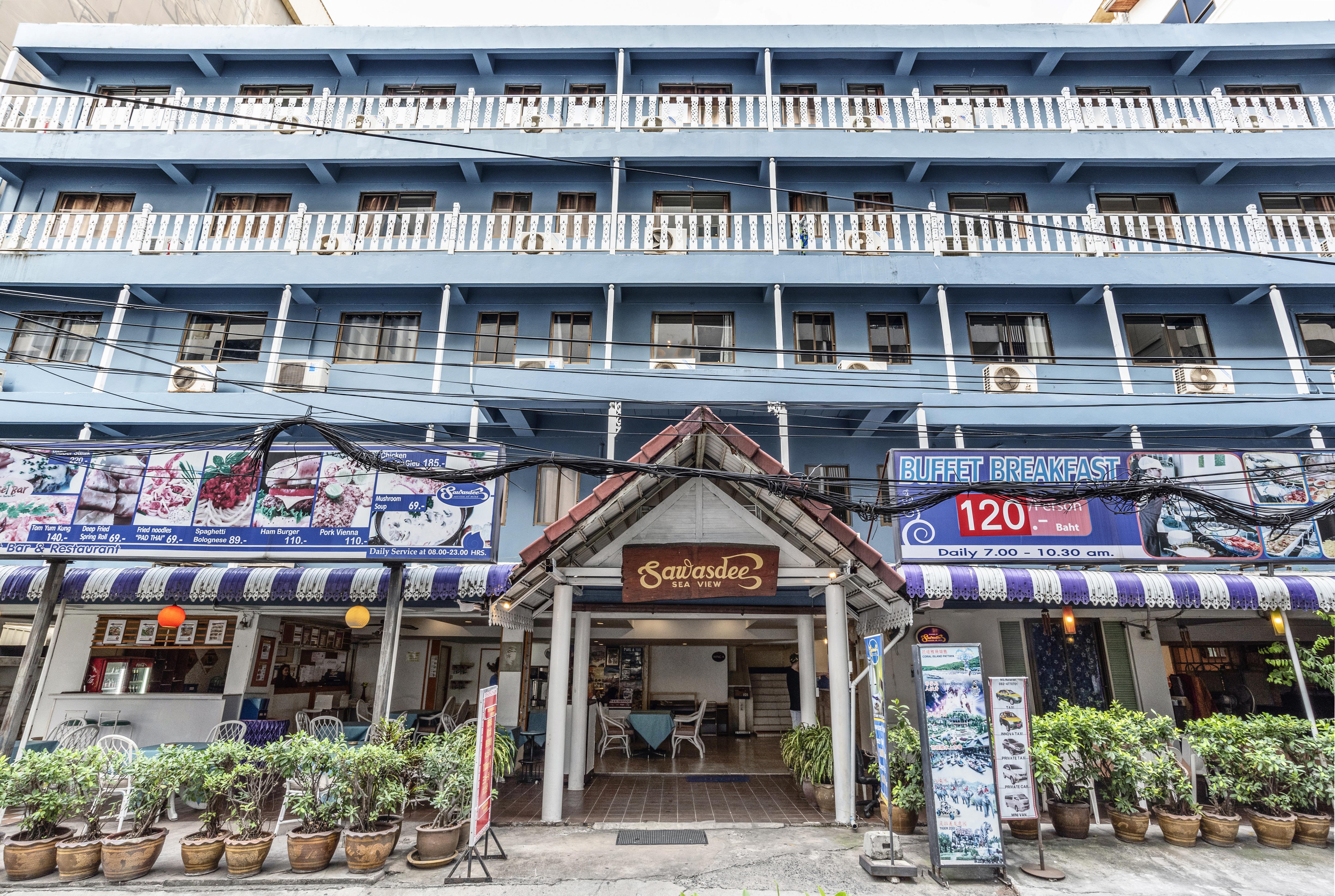 Sawasdee Sea View 호텔 파타야 외부 사진